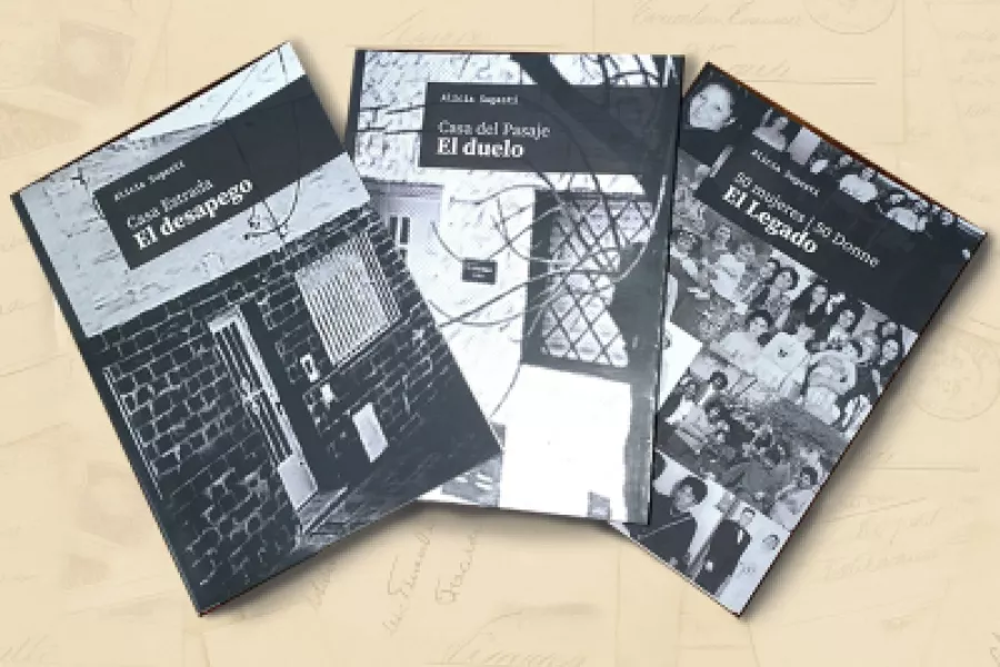 Presentación de la trilogía de Alicia Sugasti: «Casa Estrada. El desapego», «Casa del Pasaje. El duelo» y «50 mujeres. 50 Donne. El Legado»