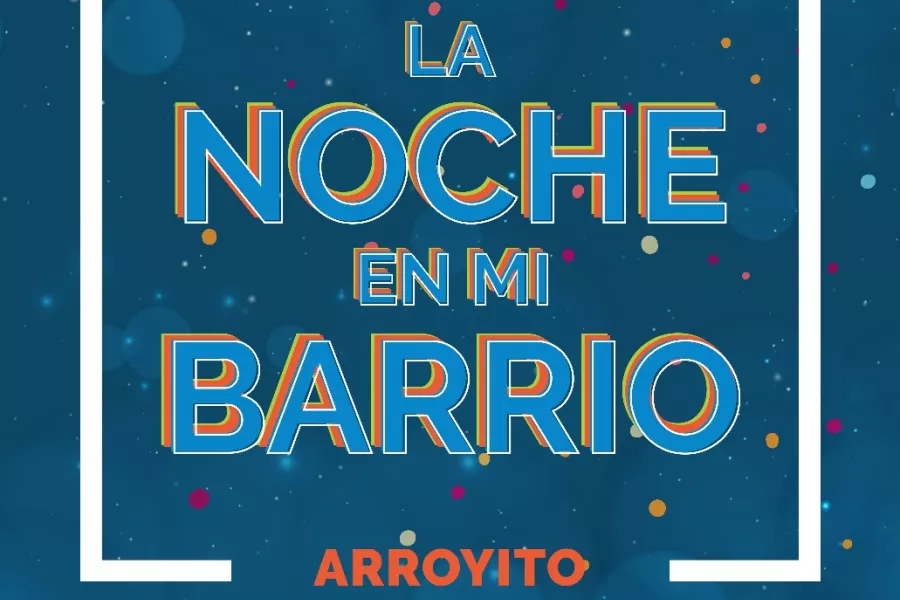 La noche en mi barrio aroyito. Logotipo.