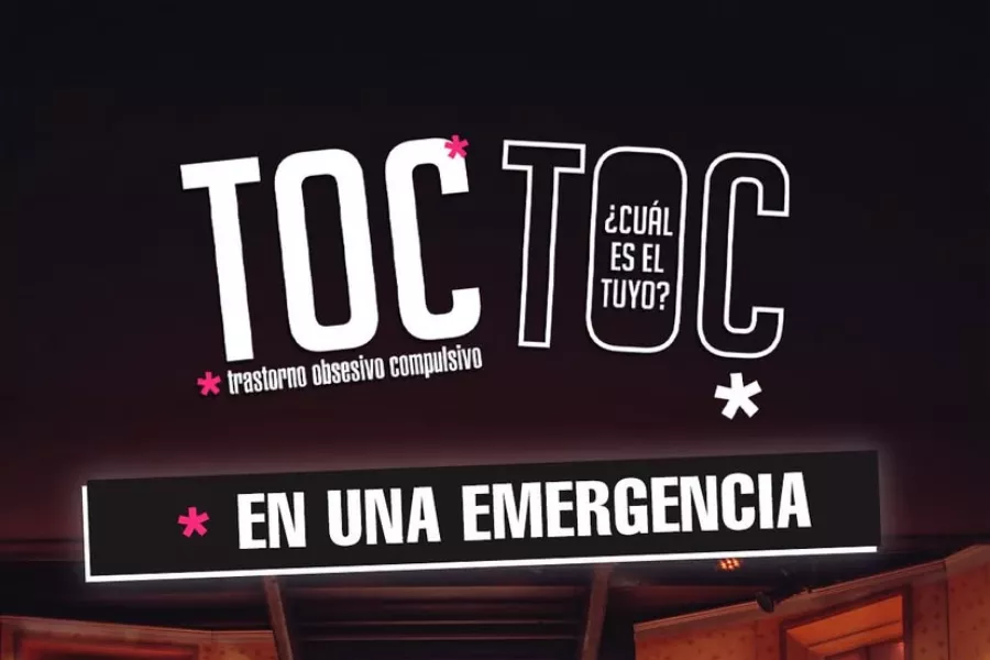 Logo de presentación de la obra de teatro 