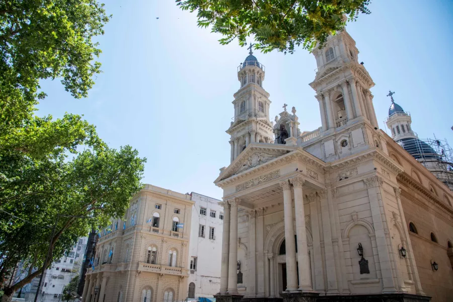 restauración de la fachada