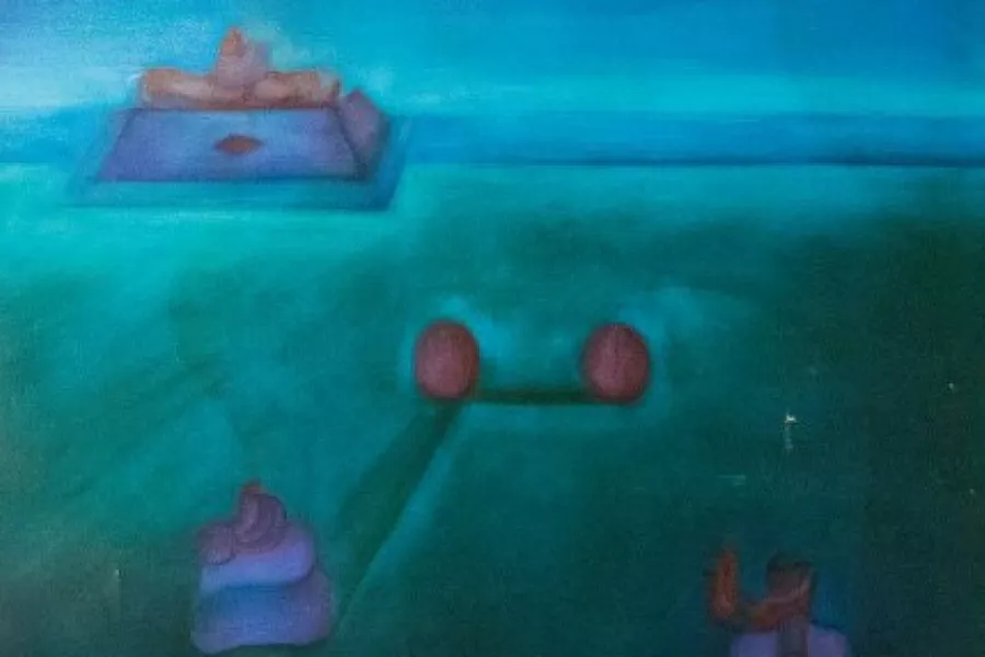 Homenaje al poeta Lautreamont, 1970. Colección particular