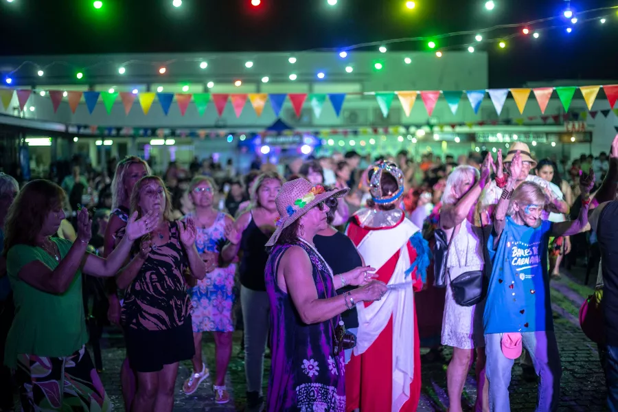 Baile de Carnaval en el Distrito Sur