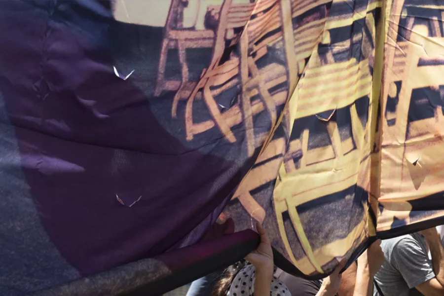 foto de manifestación