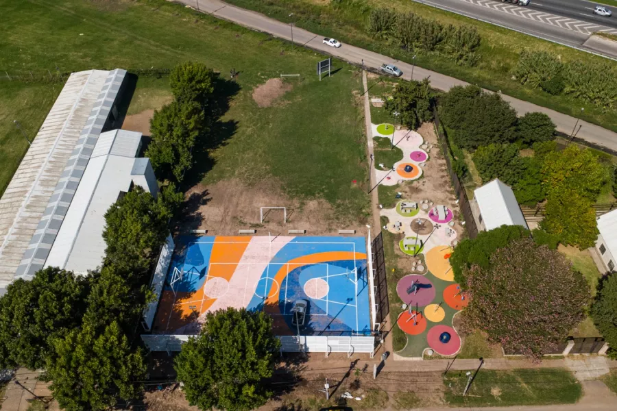 Playón barrio Plata