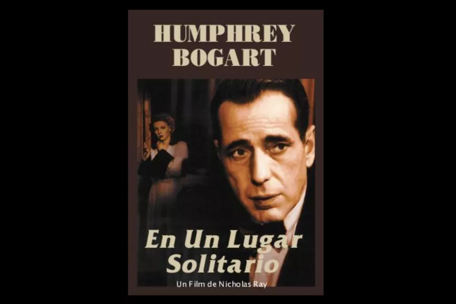 Imagen ilustrativa de la película "En un lugar solitario", dirigida por Nicholas Ray.