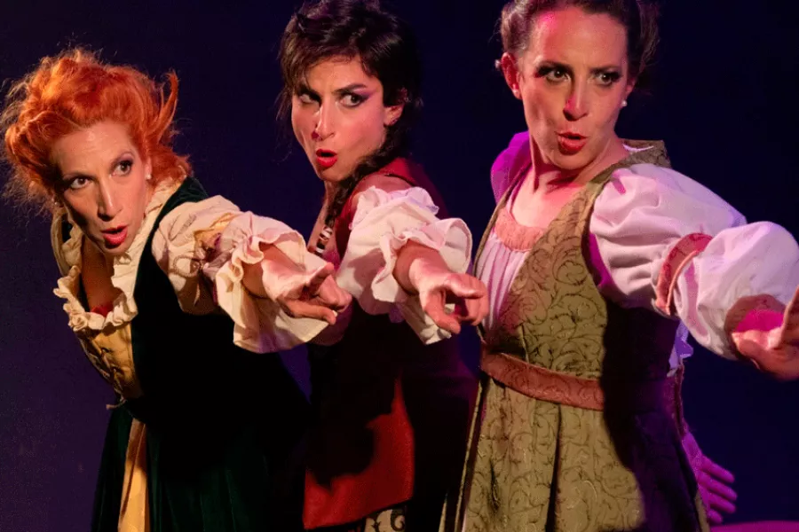 Foto de obra Hijas de Shakespeare 