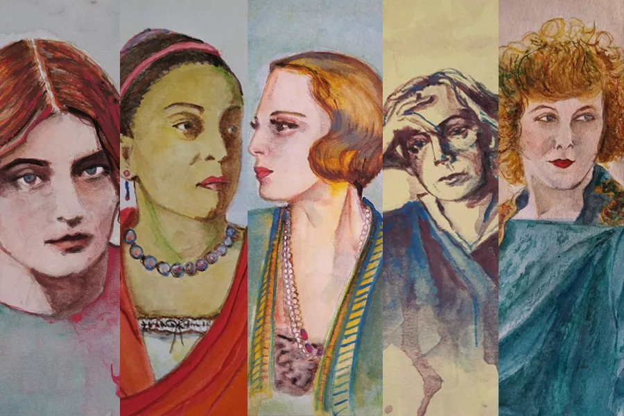 EXPOSICION MUJERES ARTISTAS.