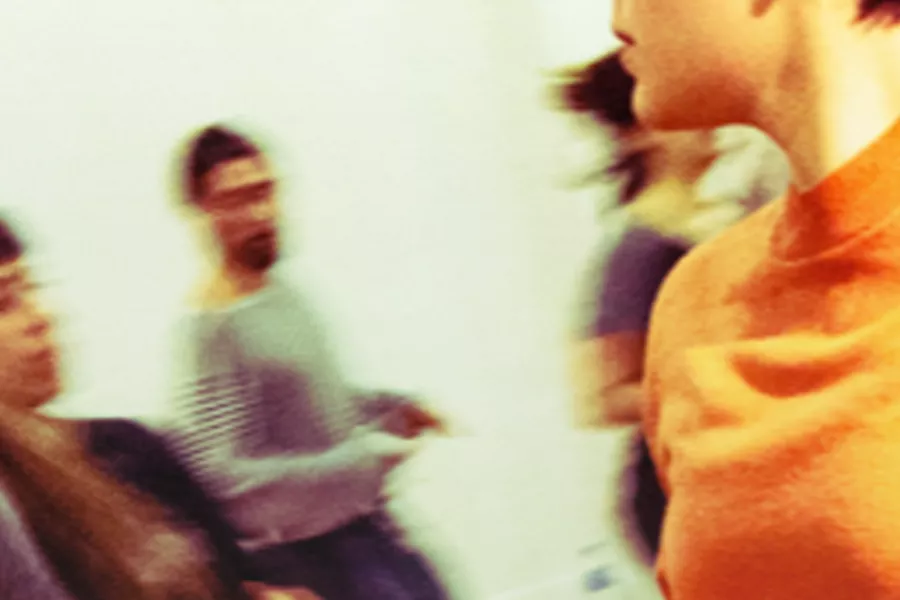 actores en escena