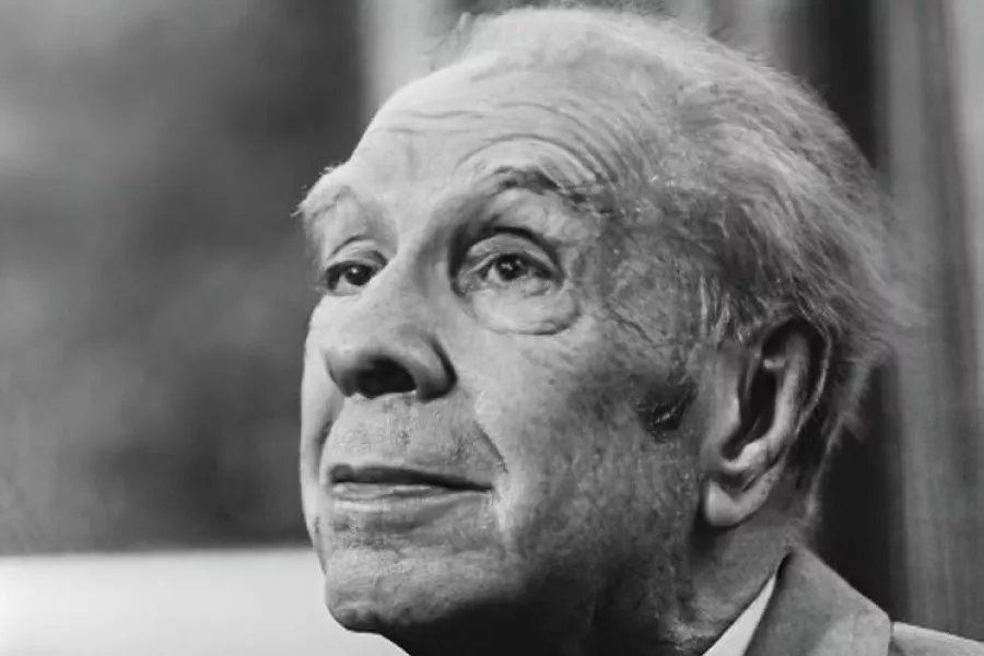 Foto de Jorge Luis Borges.