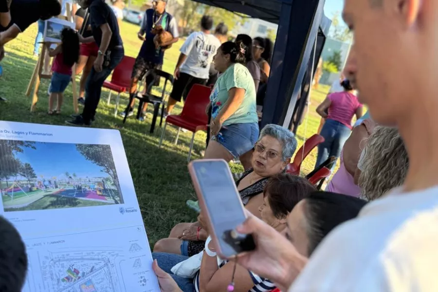 Un nombre para la nueva plaza de Lagos y Flammarion 