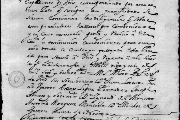 es la imagen de un parte del documento que habla sobre la fundación de Rosario