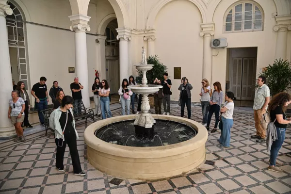 Patio interior del Palacio de los leones