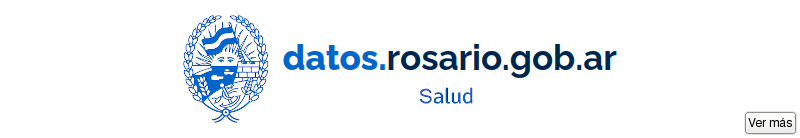 Rosario datos. Salud