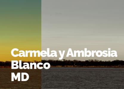 Carmela y Ambrosia + Blanco + MD