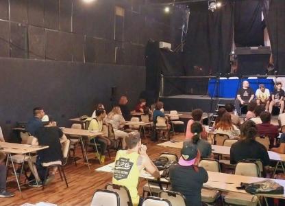 Taller de Juegos de rol en la Biblioteca Argentina
