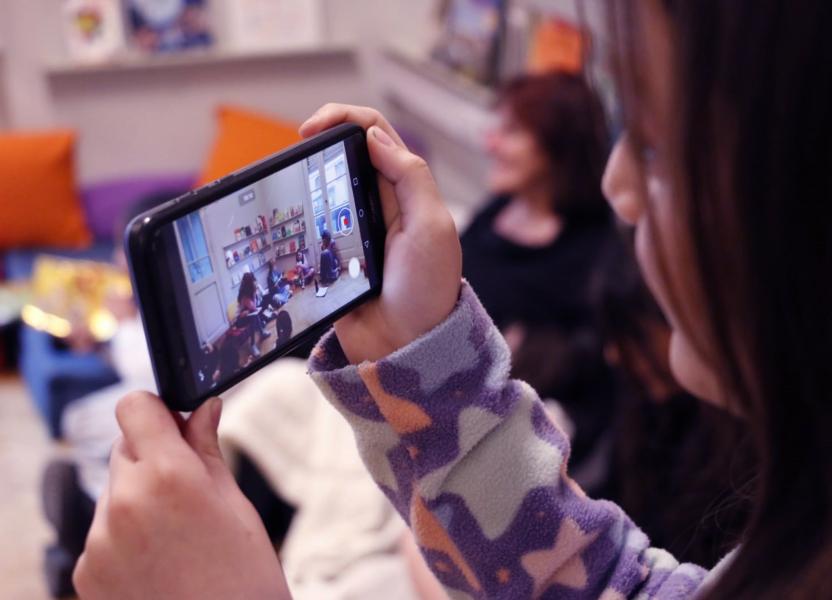 Club de lectura para las infancias en la Biblioteca Argentina.