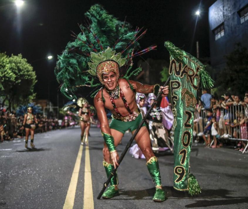 Carnavales en el Distrito Sur