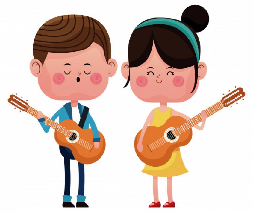 Taller de guitarra para niños y niñas
