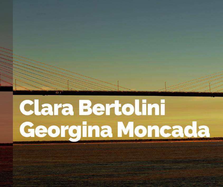 Clara Bertolini y Georgina Moncada en el Anfi Parque de España