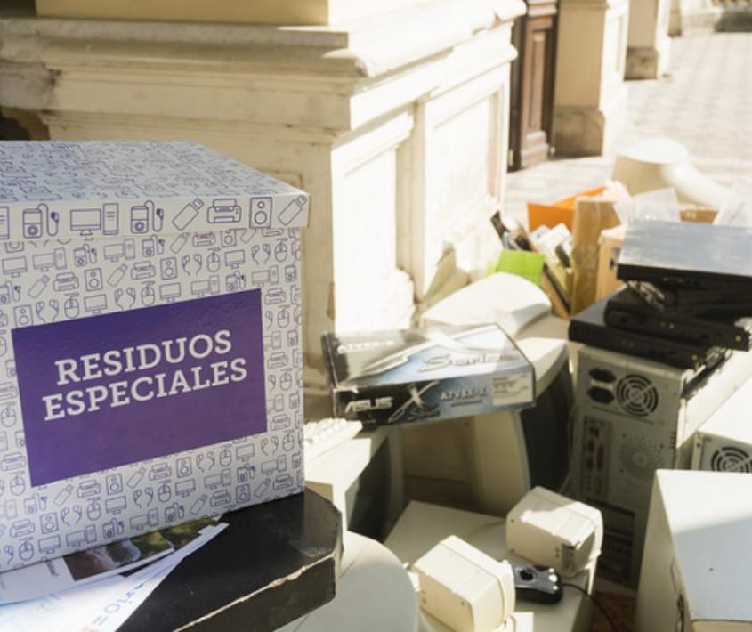 Recepción de residuos especiales en el Distrito Centro