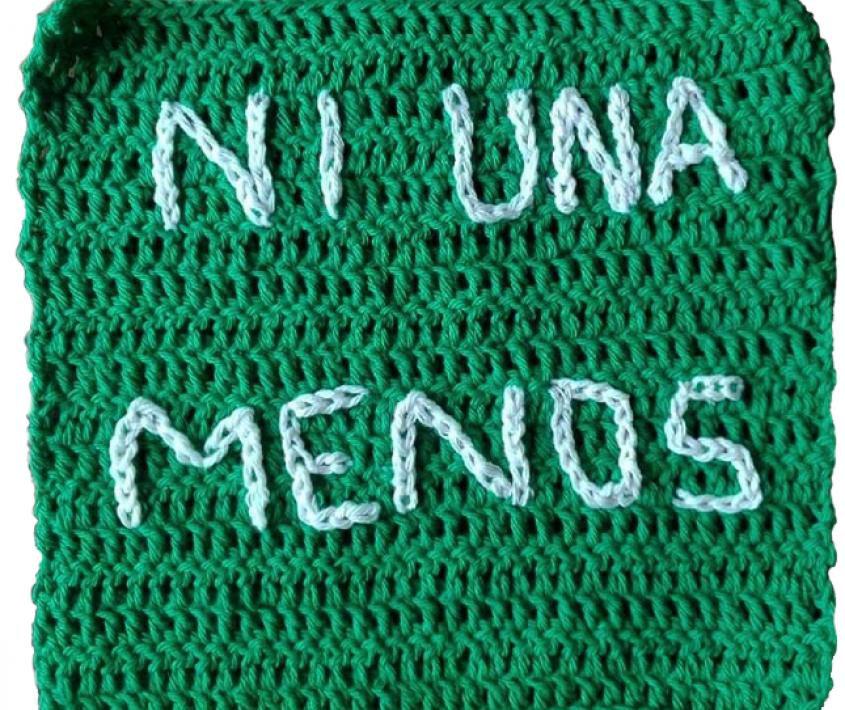 Tejiendo Feminismos. Jornada de tejido colectivo contra la violencia de género
