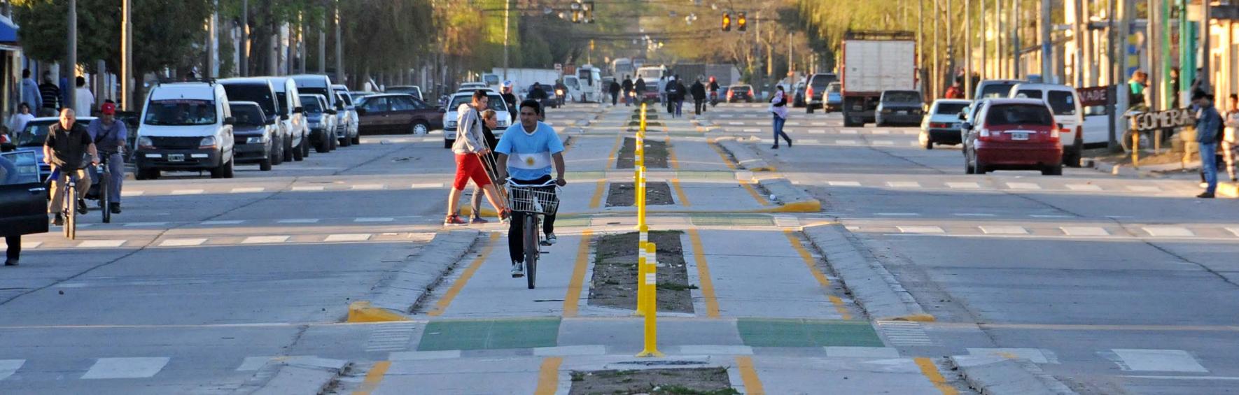 Obras finalizadas en Av. Rouillón. Obras finalizadas en Av. Rouillón.